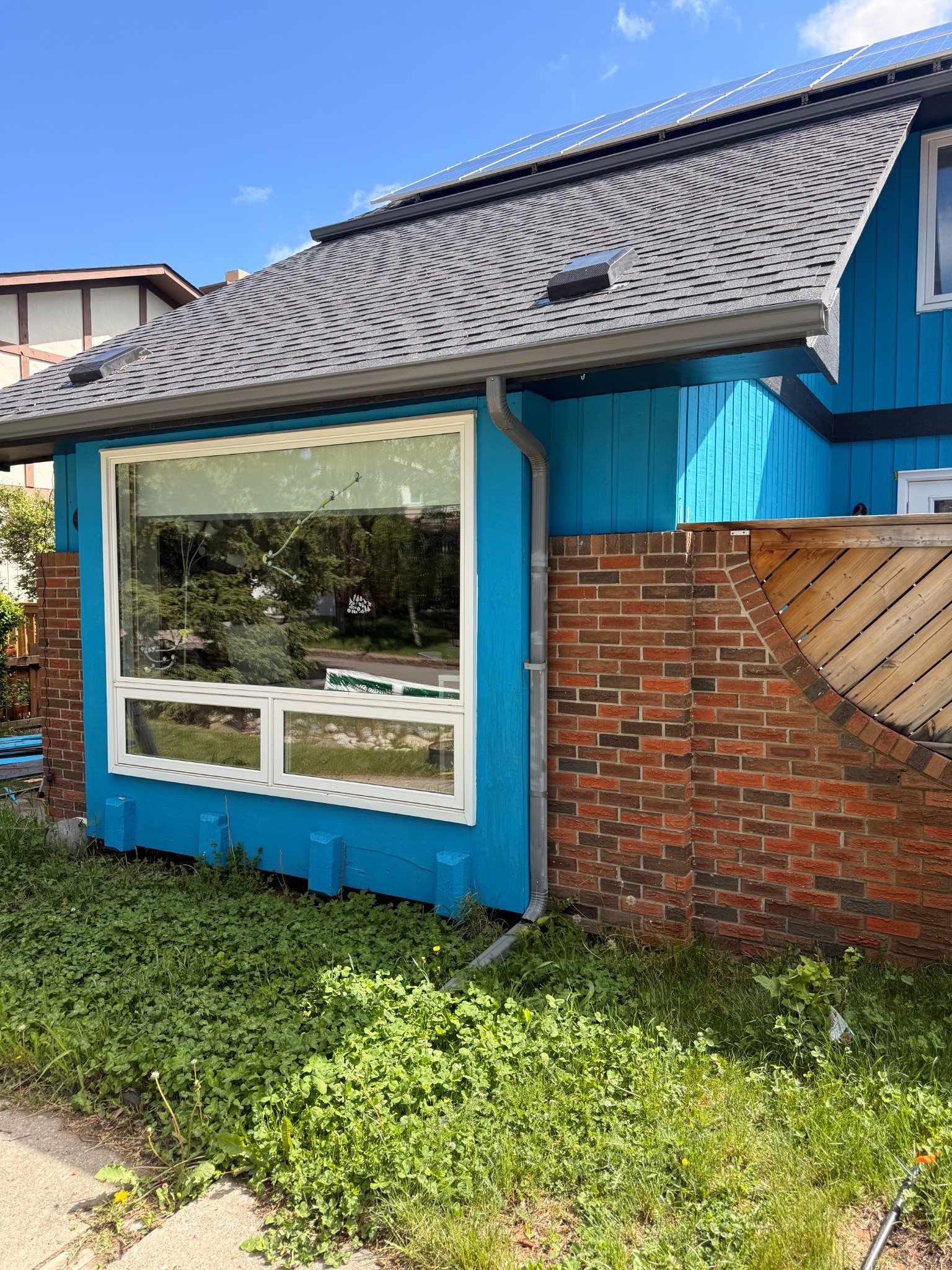 Calgary exterior renovation before work